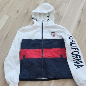 California White and Navy Jacket